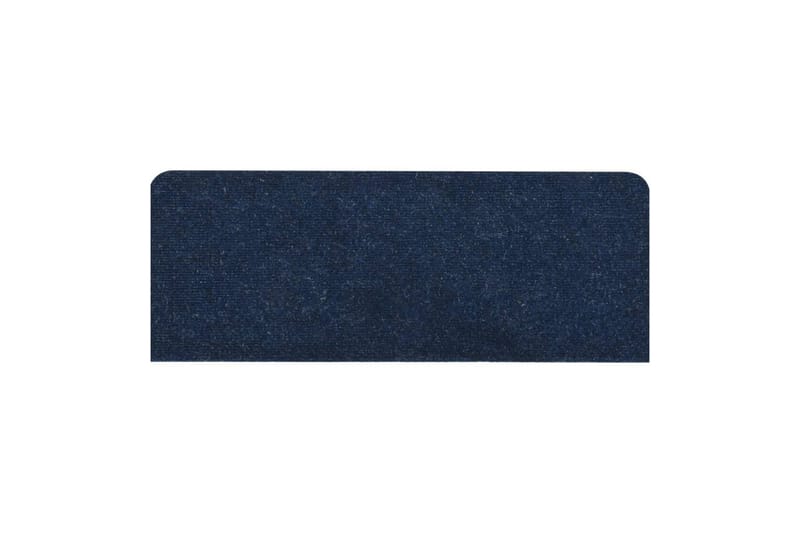 Itsekiinnittyvät porrasmatot 15 kpl 65x28 cm sininen - Sininen - Kodintekstiilit & matot - Matto - Erikoismatto - Porrasmatto