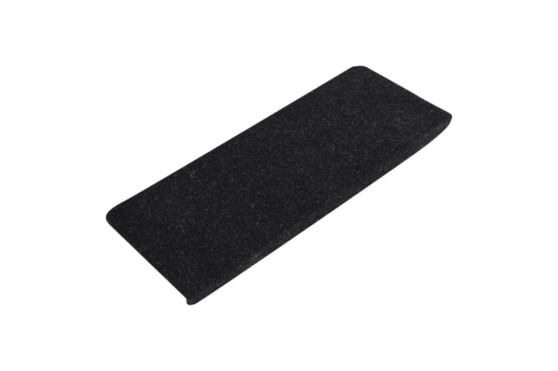 Itsekiinnittyvät porrasmatot 15 kpl 65x28 cm antrasiitti - Antrasiitti - Kodintekstiilit & matot - Matto - Erikoismatto - Porrasmatto