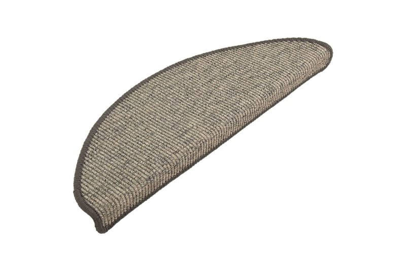 Itsekiinnittyvät porrasmatot 15 kpl harmaa ja beige 65x25 cm - Beige - Kodintekstiilit & matot - Matto - Erikoismatto - Porrasmatto