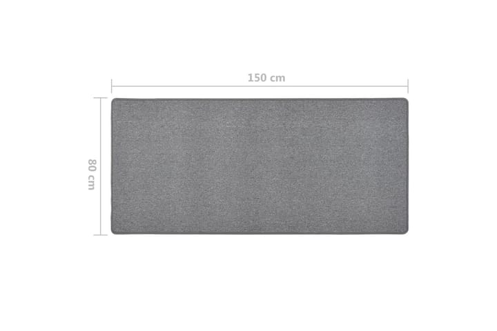 Käytävämatto tummanharmaa 80x150 cm - Harmaa - Porrasmatto