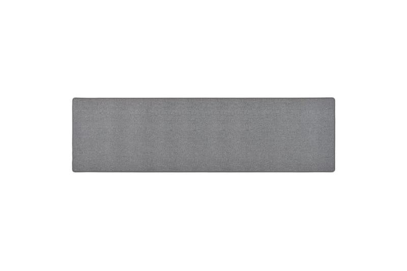 Käytävämatto tummanharmaa 80x300 cm - Harmaa - Kodintekstiilit & matot - Matto - Erikoismatto - Porrasmatto