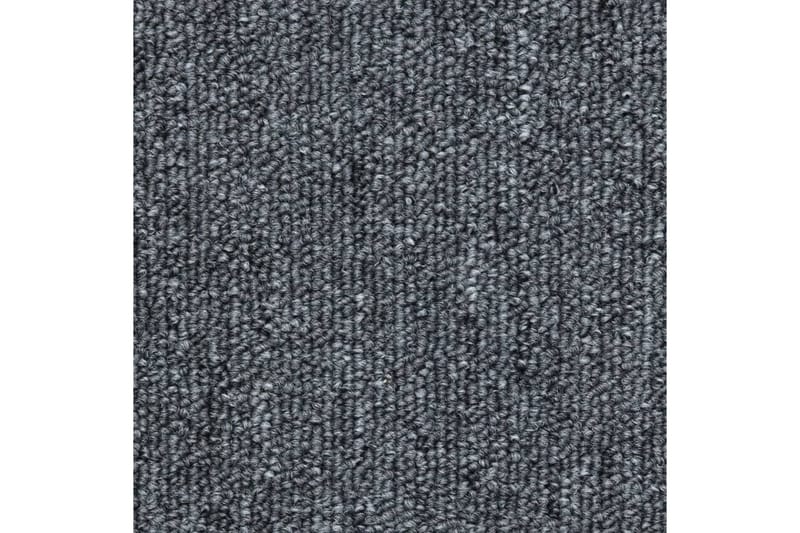 Porrasmatot 10 kpl 56x20 cm tummanharmaa - Harmaa - Kodintekstiilit & matot - Matto - Erikoismatto - Porrasmatto