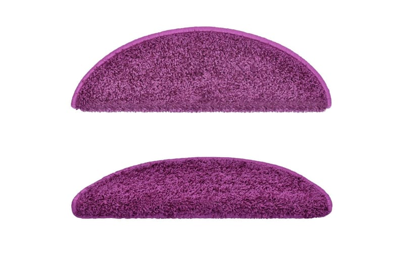 Porrasmatot 10 kpl 56x20 cm violetti - Purppura - Kodintekstiilit & matot - Matto - Erikoismatto - Porrasmatto