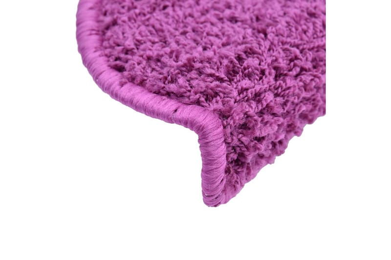 Porrasmatot 10 kpl 56x20 cm violetti - Purppura - Kodintekstiilit & matot - Matto - Erikoismatto - Porrasmatto