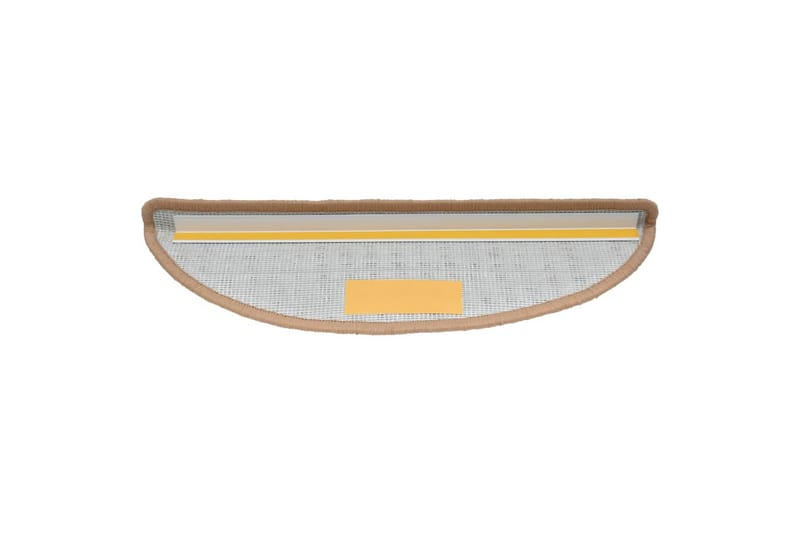 Porrasmatot 10 kpl 65x25 cm beige - Beige - Kodintekstiilit & matot - Matto - Erikoismatto - Porrasmatto