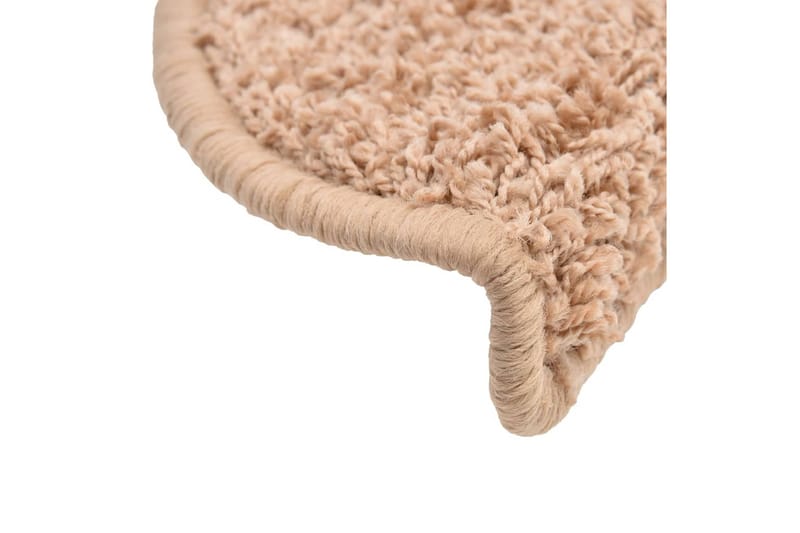 Porrasmatot 10 kpl 65x25 cm beige - Beige - Kodintekstiilit & matot - Matto - Erikoismatto - Porrasmatto