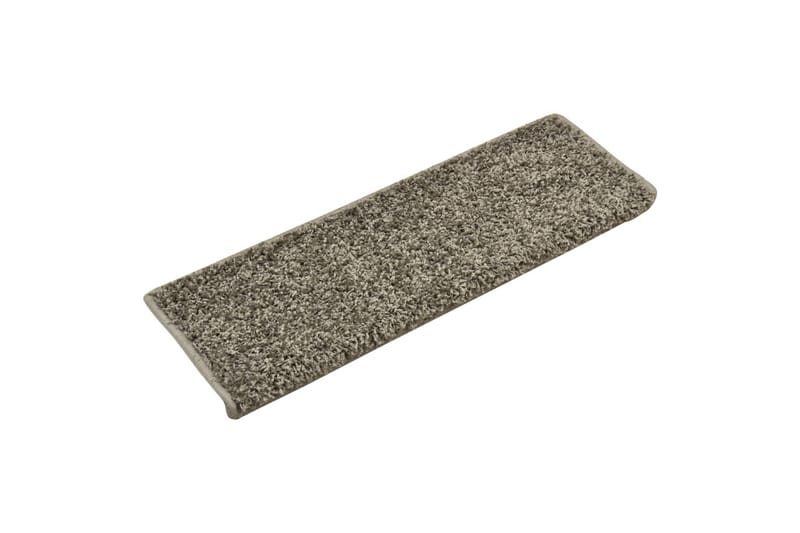 Porrasmatot 10 kpl 65x25 cm harmaa - Harmaa - Kodintekstiilit & matot - Matto - Erikoismatto - Porrasmatto