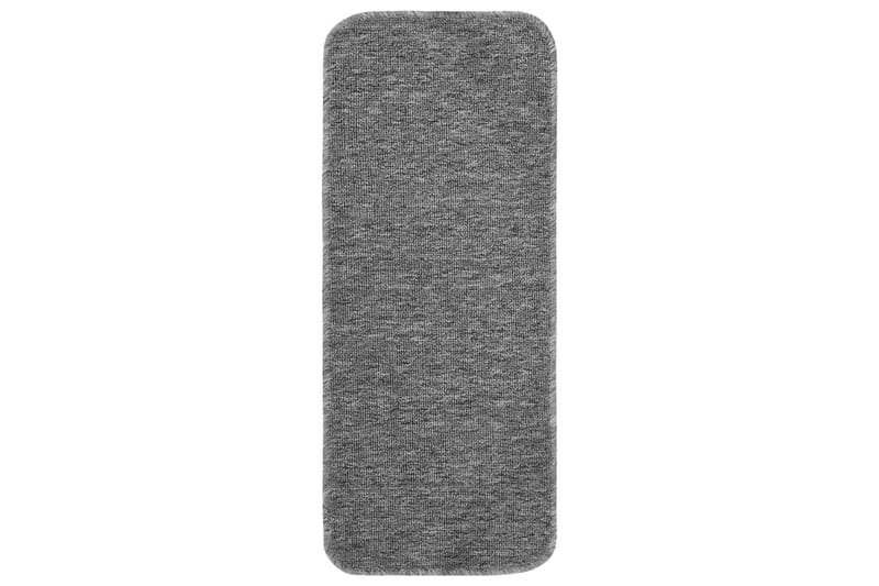 Porrasmatot 15 kpl 60x25 cm harmaa liukumaton - Harmaa - Kodintekstiilit & matot - Matto - Erikoismatto - Porrasmatto