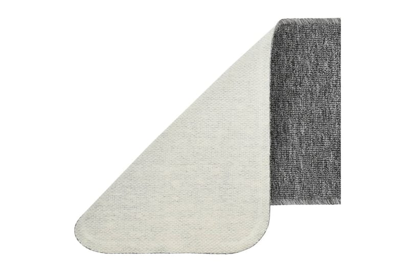 Porrasmatot 15 kpl 60x25 cm harmaa liukumaton - Harmaa - Kodintekstiilit & matot - Matto - Erikoismatto - Porrasmatto