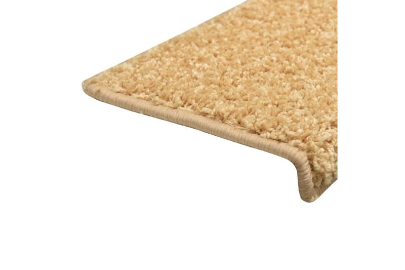 Porrasmatot 15 kpl 65x25 cm beige - Beige - Kodintekstiilit & matot - Matto - Erikoismatto - Porrasmatto