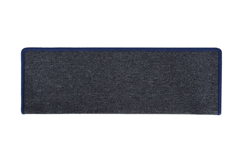 Porrasmatot 15 kpl 65x25 cm harmaa ja sininen - Monivärinen - Kodintekstiilit & matot - Matto - Erikoismatto - Porrasmatto