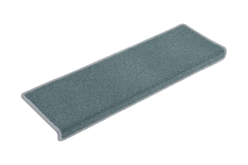 Porrasmatot 15 kpl 65x25 cm sininen - Sininen - Kodintekstiilit & matot - Matto - Erikoismatto - Porrasmatto