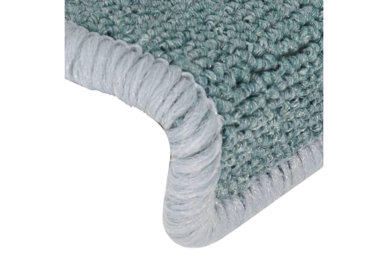 Porrasmatot 15 kpl 65x25 cm sininen - Sininen - Kodintekstiilit & matot - Matto - Erikoismatto - Porrasmatto