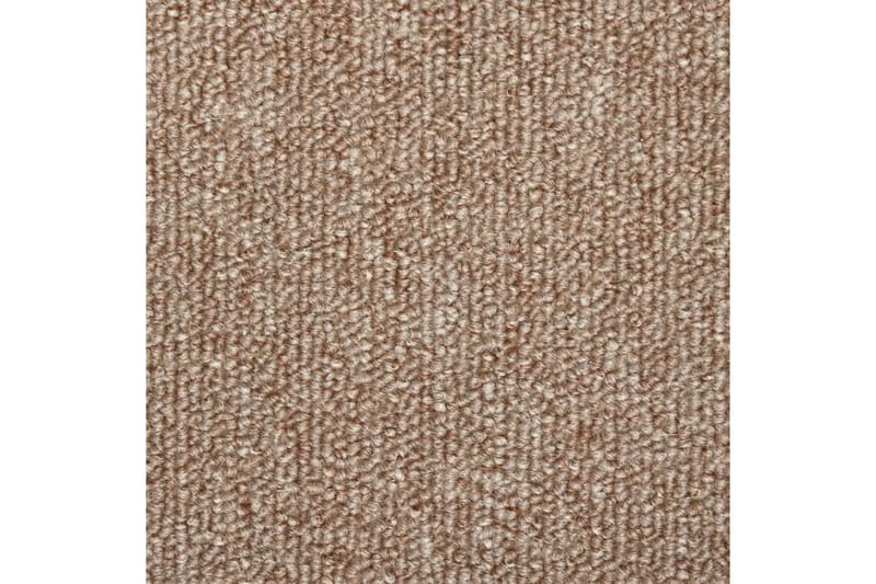 Porrasmatot 15 kpl 65x25 cm vaaleanruskea - Ruskea - Kodintekstiilit & matot - Matto - Erikoismatto - Porrasmatto