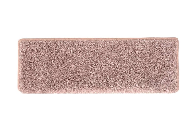 Porrasmatot 15 kpl 65x25 cm valkoinen ja pinkki - Monivärinen - Kodintekstiilit & matot - Matto - Erikoismatto - Porrasmatto