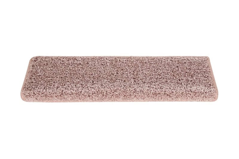 Porrasmatot 15 kpl 65x25 cm valkoinen ja pinkki - Monivärinen - Kodintekstiilit & matot - Matto - Erikoismatto - Porrasmatto