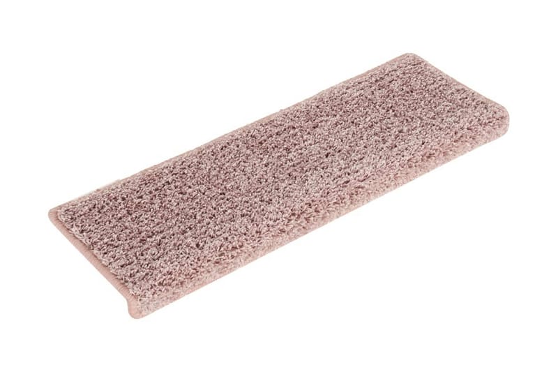 Porrasmatot 15 kpl 65x25 cm valkoinen ja pinkki - Monivärinen - Kodintekstiilit & matot - Matto - Erikoismatto - Porrasmatto