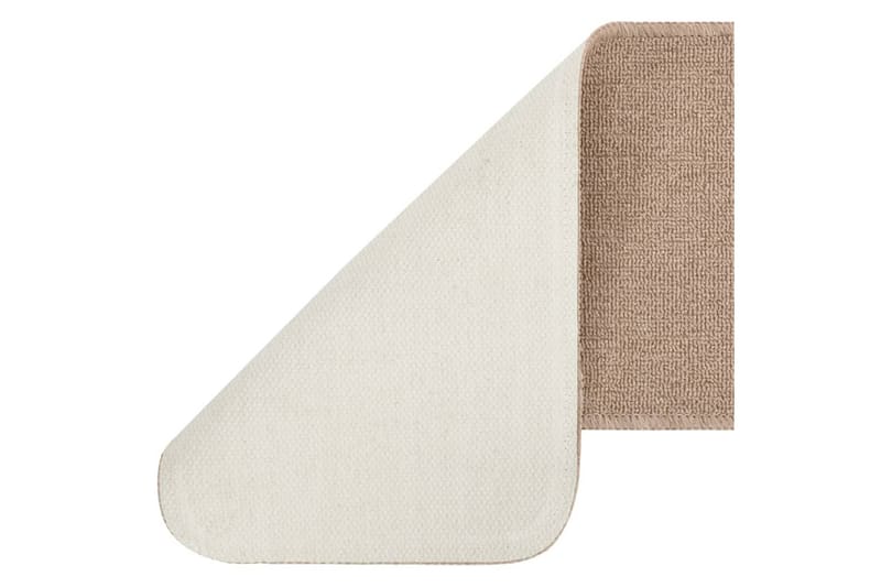 Porrasmatot 15 kpl 75x20 cm beige liukumaton - Beige - Porrasmatto