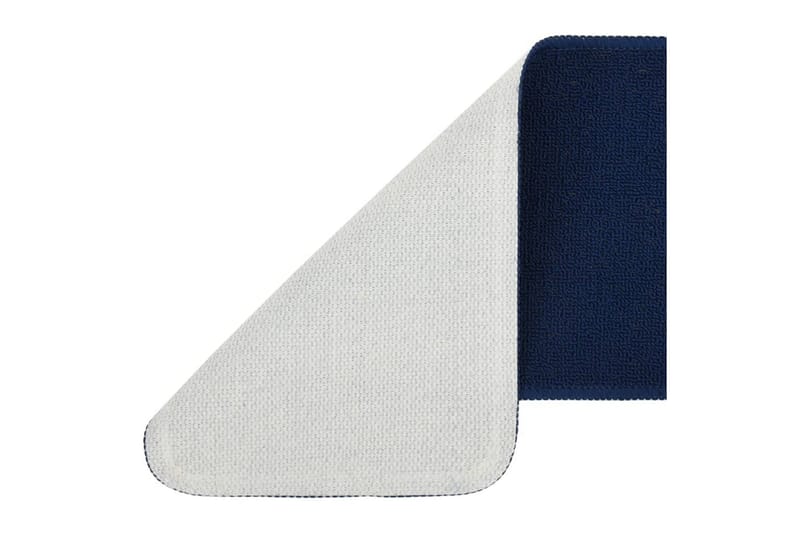 Porrasmatot 15 kpl 75x20 cm laivastonsininen liukumaton - Sininen - Kodintekstiilit & matot - Matto - Erikoismatto - Porrasmatto