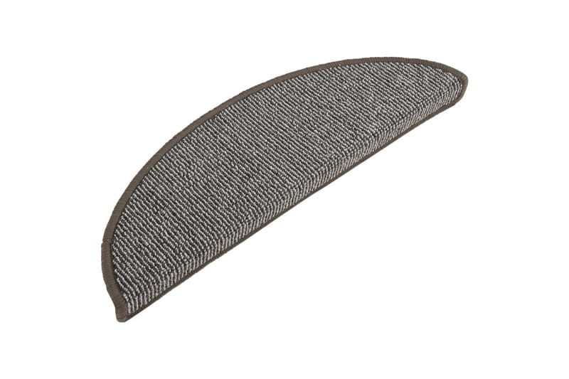 Porrasmatot 15 kpl harmaa 56x17x3 cm - Harmaa - Kodintekstiilit & matot - Matto - Erikoismatto - Porrasmatto