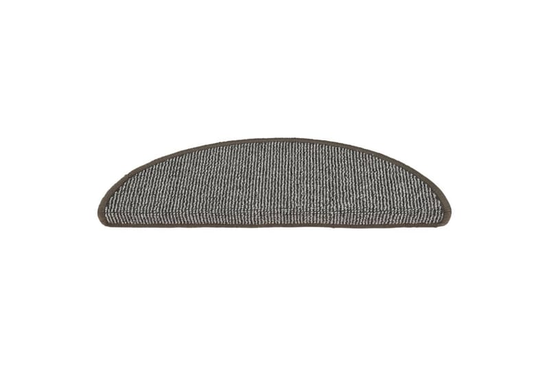 Porrasmatot 15 kpl harmaa 56x17x3 cm - Harmaa - Kodintekstiilit & matot - Matto - Erikoismatto - Porrasmatto