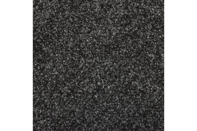 Porrasmatot 15 kpl neulahuopa 65x25 cm harmaa - Harmaa - Kodintekstiilit & matot - Matto - Erikoismatto - Porrasmatto