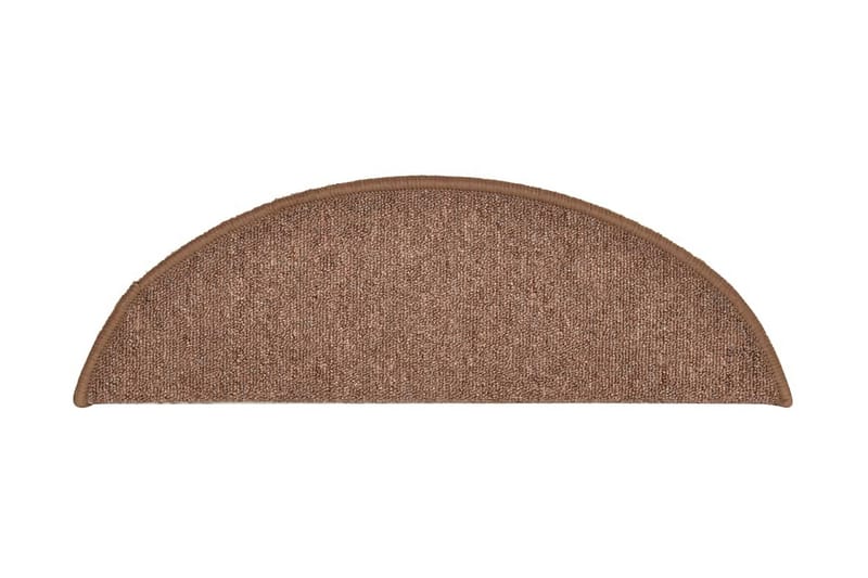 Porrasmatot 15 kpl ruskea 56x17x3 cm - Kodintekstiilit & matot - Matto - Erikoismatto - Porrasmatto