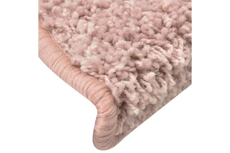 Porrasmatot 15 kpl vaalea pinkki 56x17x3 cm - Kodintekstiilit & matot - Matto - Erikoismatto - Porrasmatto