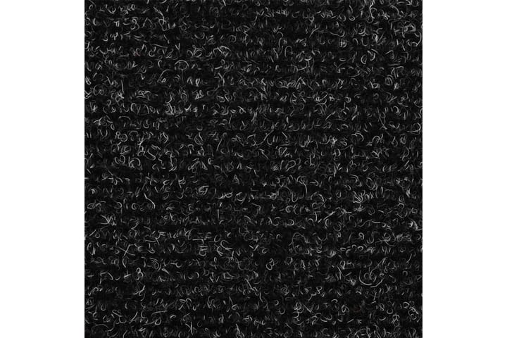 Porrasmatot Itsekiinnittyvät 10 kpl 54x16x4 cm - Tummanharmaa - Porrasmatto