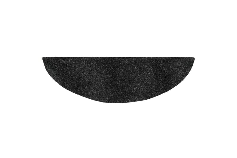 Porrasmatot Itsekiinnittyvät 10 kpl 54x16x4 cm - Tummanharmaa - Kodintekstiilit & matot - Matto - Erikoismatto - Porrasmatto
