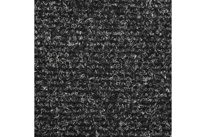 Porrasmatot Itsekiinnittyvät 10 kpl 65x21x4 cm - Tummanharmaa - Porrasmatto