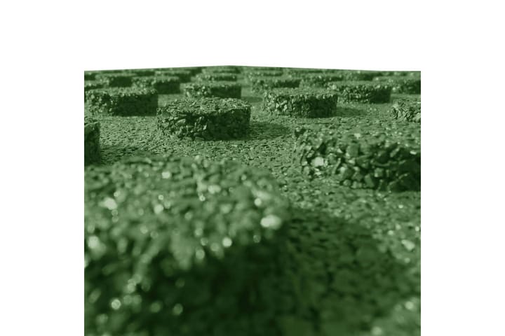 Kaatumissuojalevyt 6 kpl kumi 50x50x3 cm vihreä - Vihreä - Tekonurmi parvekkeelle - Tekonurmimatto & huopamatto - Lattia