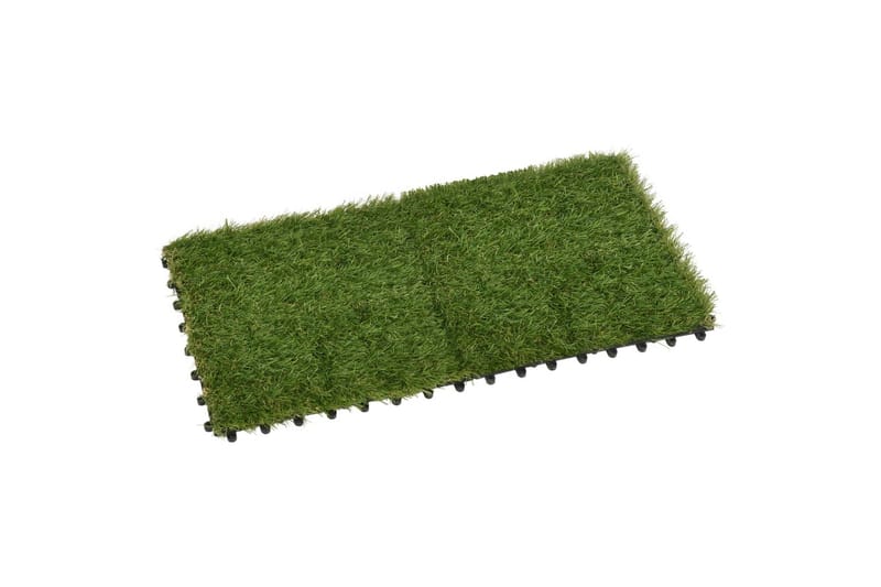 Keinonurmilevyt 22 kpl 30x30 cm vihreä - Vihreä - Kodintekstiilit & matot - Matto - Erikoismatto - Tekonurmimatto & huopamatto