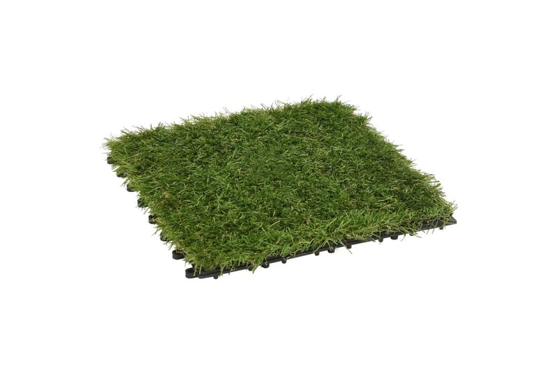 Keinonurmilevyt 22 kpl 30x30 cm vihreä - Vihreä - Kodintekstiilit & matot - Matto - Erikoismatto - Tekonurmimatto & huopamatto