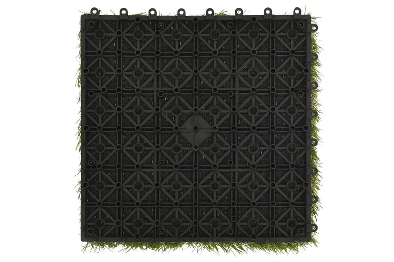 Keinonurmilevyt 22 kpl 30x30 cm vihreä - Vihreä - Kodintekstiilit & matot - Matto - Erikoismatto - Tekonurmimatto & huopamatto