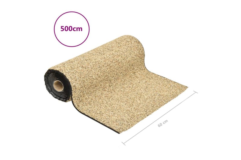 Soravuori luonnollinen hiekka 500x60 cm - Kodintekstiilit & matot - Matto - Erikoismatto - Tekonurmimatto & huopamatto