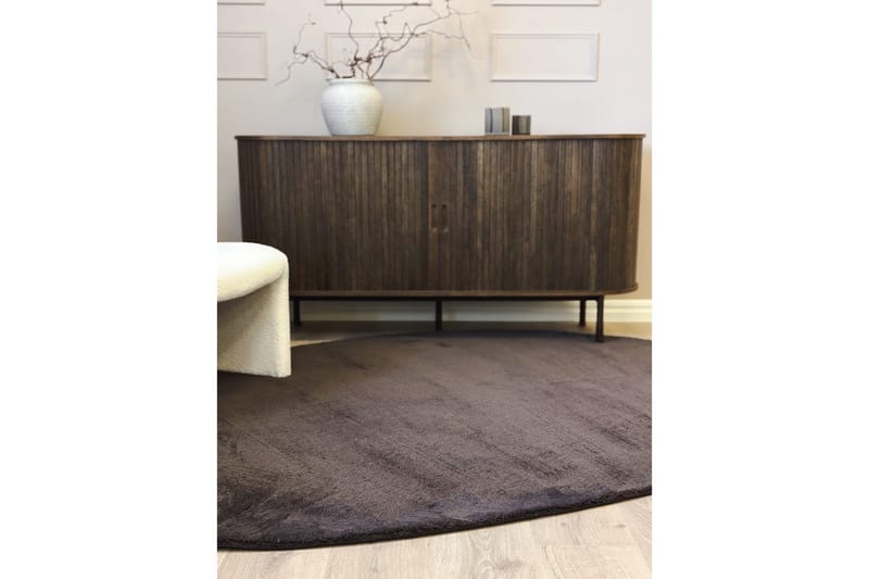Flatvävd matta KM Home Choklad 160x230 cm - Kodintekstiilit & matot - Matto - Tasokudotut matot