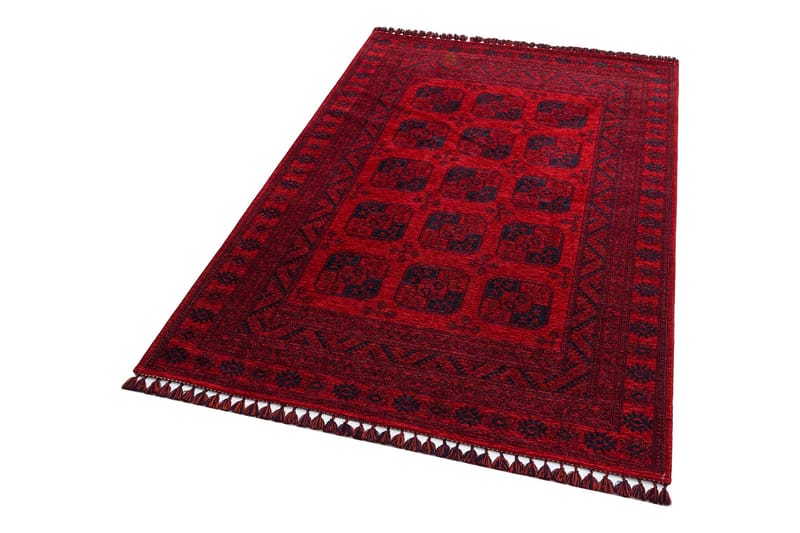 Eko Hali Matto 120x180 cm - Punainen/Tummansininen - Kodintekstiilit & matot - Matto - Itämainen matto - Persialainen matto