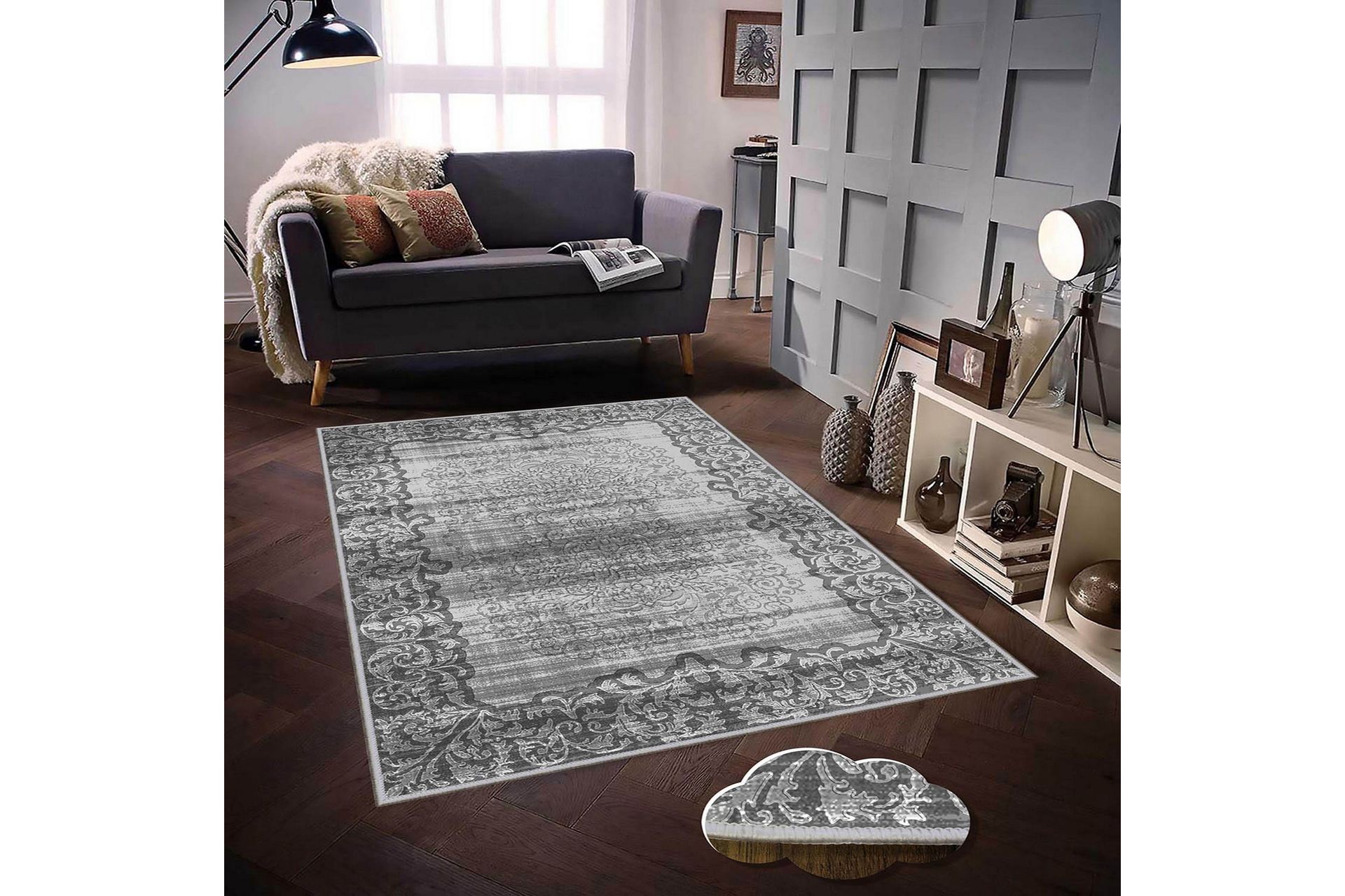 Homefesto Matto 100x150 cm - Monivärinen - Kodintekstiilit & matot - Matto - Itämainen matto - Persialainen matto