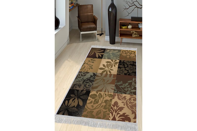 Homefesto Matto 100x150 cm - Monivärinen - Kodintekstiilit & matot - Matto - Itämainen matto - Persialainen matto