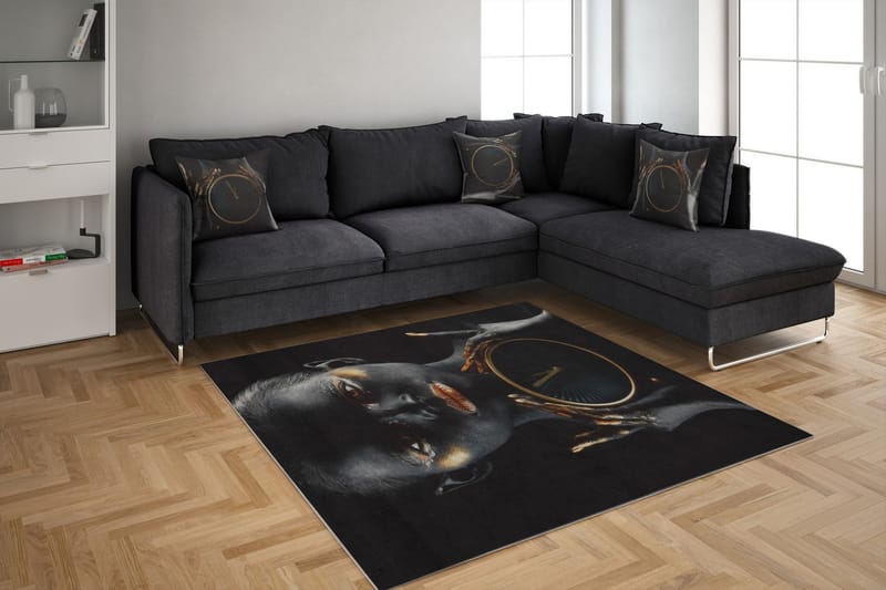 Homefesto Matto 100x150 cm - Monivärinen - Kodintekstiilit & matot - Matto - Itämainen matto - Persialainen matto