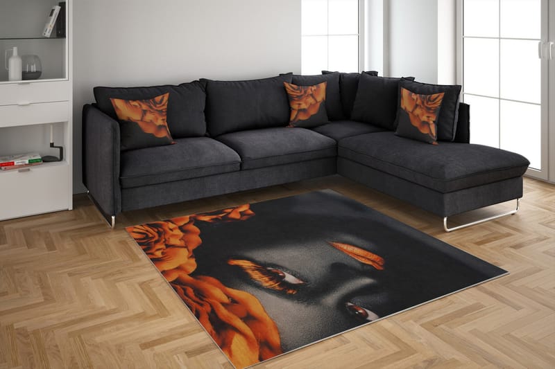 Homefesto Matto 100x150 cm - Monivärinen - Kodintekstiilit & matot - Matto - Itämainen matto - Persialainen matto