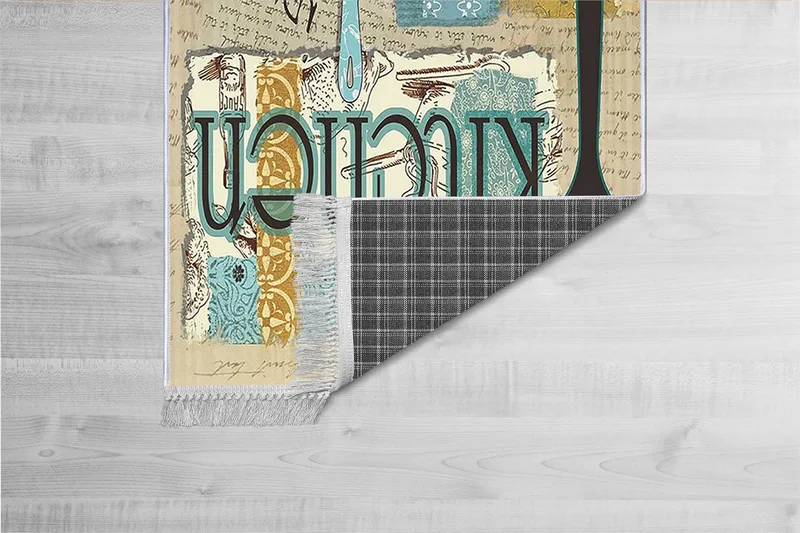 Homefesto Matto 100x150 cm - Monivärinen - Kodintekstiilit & matot - Matto - Itämainen matto - Persialainen matto