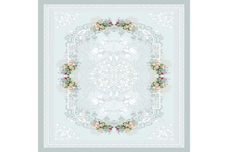 Homefesto Matto 100x150 cm - Monivärinen - Kodintekstiilit & matot - Matto - Itämainen matto - Persialainen matto