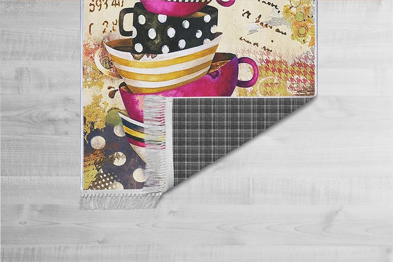 Homefesto Matto 100x150 cm - Monivärinen - Kodintekstiilit & matot - Matto - Itämainen matto - Persialainen matto