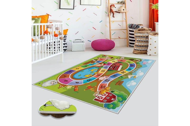 Homefesto Matto 100x150 cm, Monivärinen