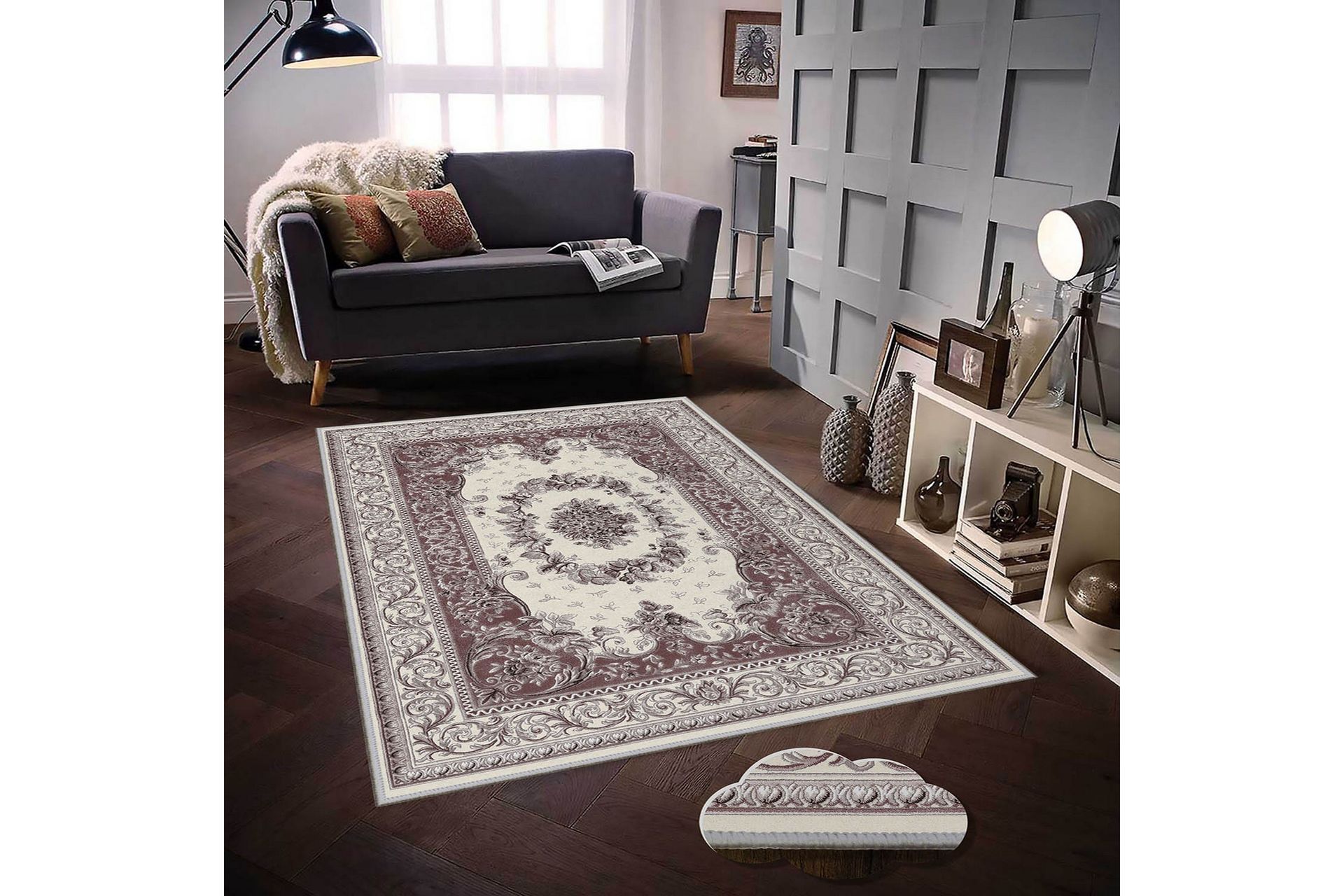 Homefesto Matto 100x200 cm - Monivärinen - Kodintekstiilit & matot - Matto - Itämainen matto - Persialainen matto