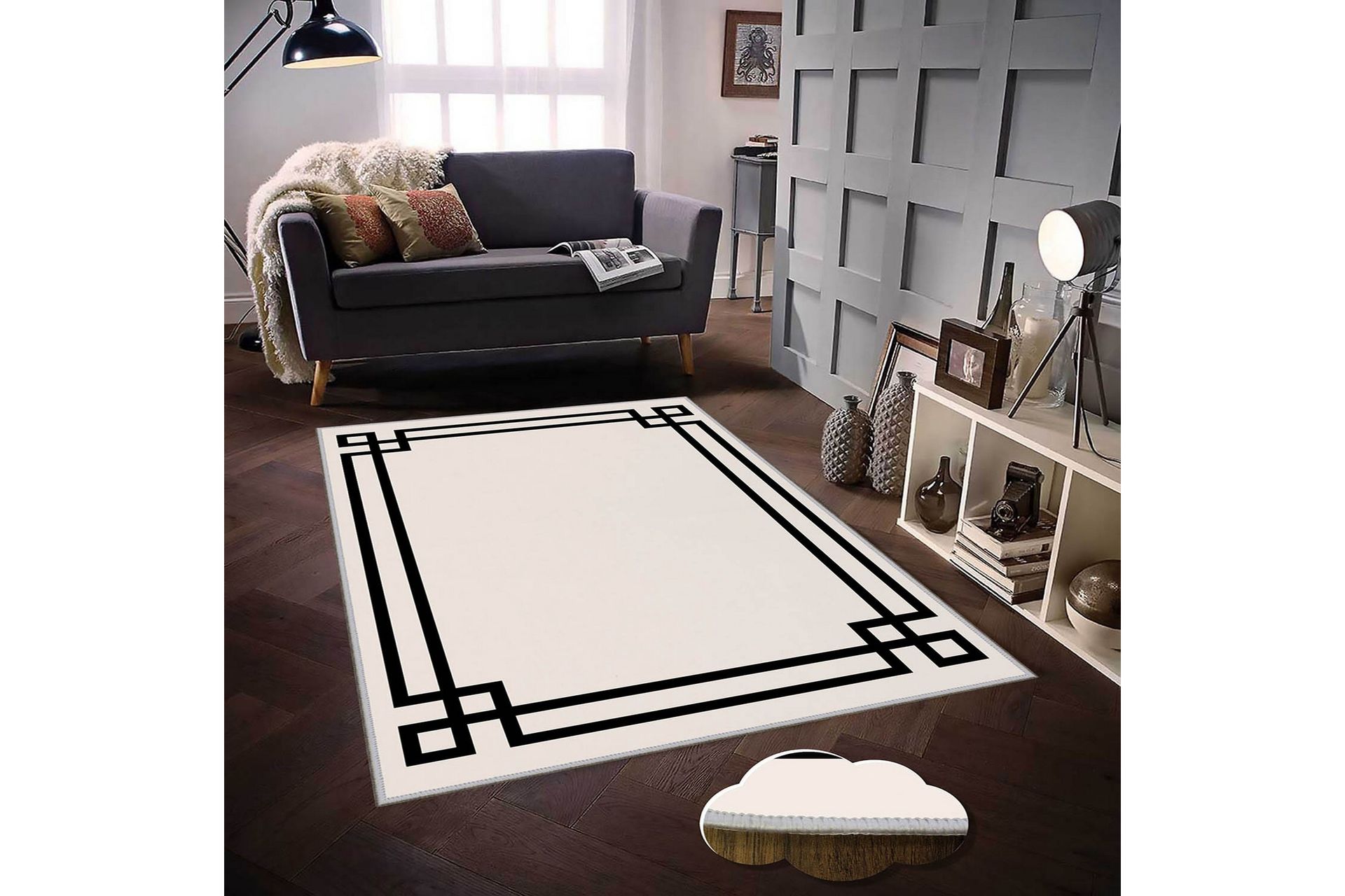 Homefesto Matto 100x200 cm - Monivärinen - Kodintekstiilit & matot - Matto - Itämainen matto - Persialainen matto
