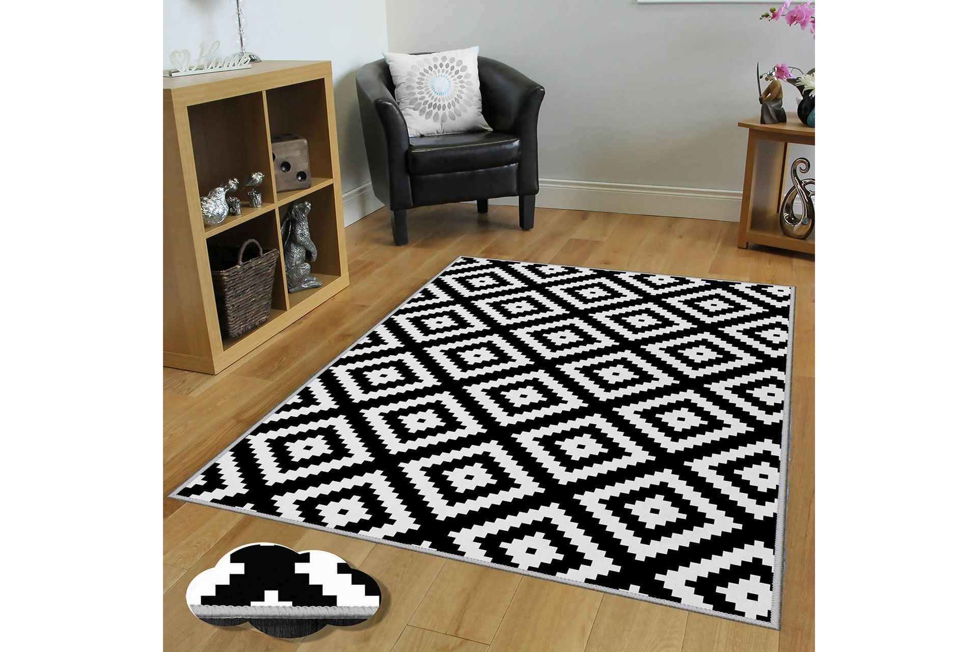 Homefesto Matto 100x200 cm - Monivärinen - Kodintekstiilit & matot - Matto - Itämainen matto - Persialainen matto