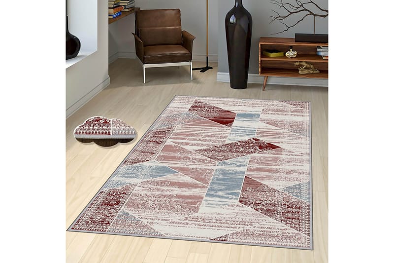 Homefesto Matto 100x200 cm - Monivärinen - Kodintekstiilit & matot - Matto - Itämainen matto - Persialainen matto
